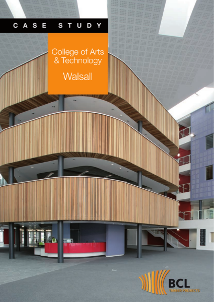 Walsall College - Acoustical Timber Wall System