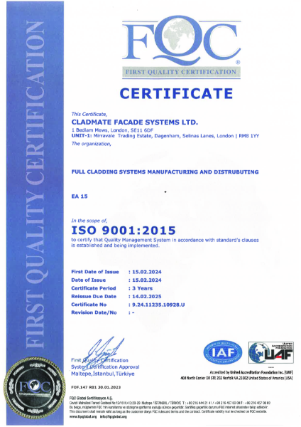 ISO 9001 Quality Management