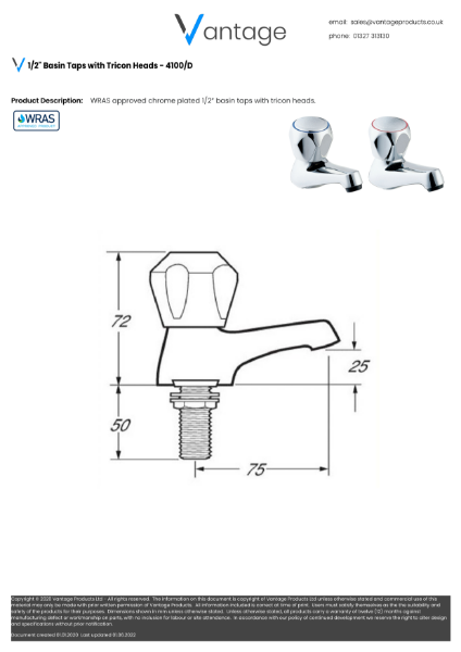 Product Data Sheet - 4100/D