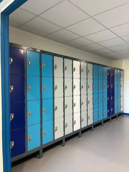 School Lockers at Newhouse Academy