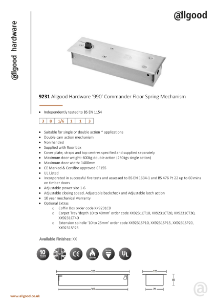 9231-Datasheet Iss04