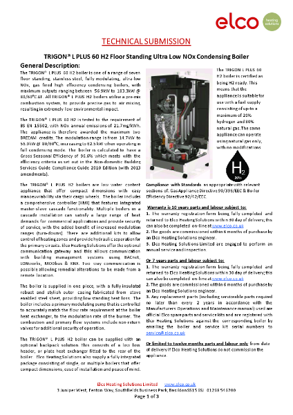 Technical Submission - TRIGON L PLUS 60 H2