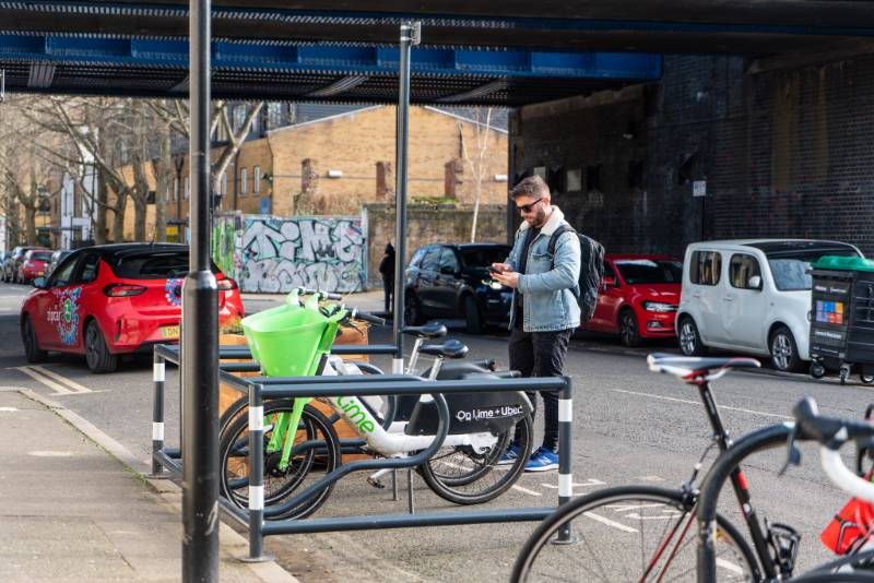 Hackney Mobility Corrals for dockless bike hire