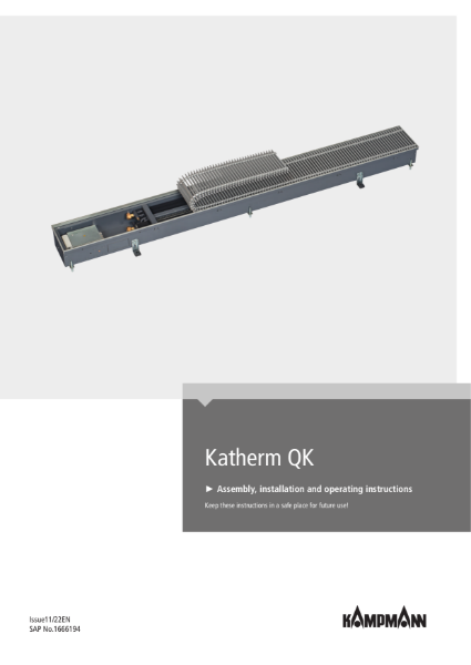 Katherm QK Installation Manual