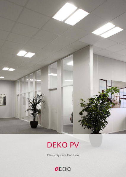 Deko PV - Classic System Partition