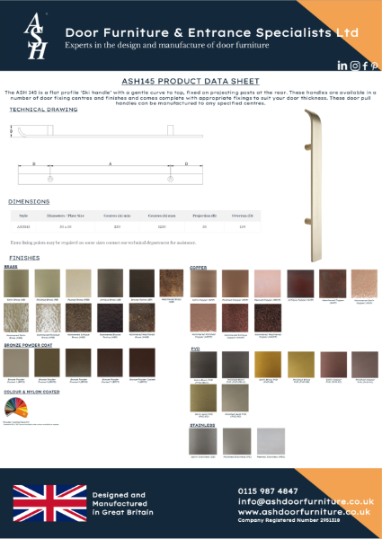 ASH145 Product Data Sheet