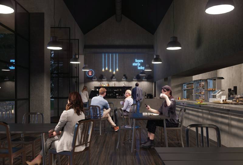 Natura Tile - Rubber Floor Tile with Marbling Effect