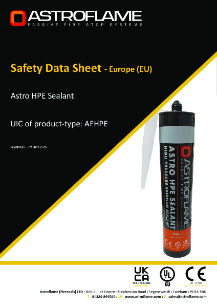 Astro HPE Sealant EU (SDS)