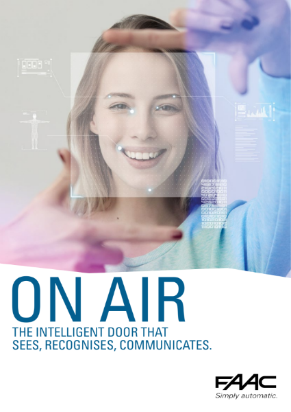 ONAIR- intelligent door, that recognises and communicates