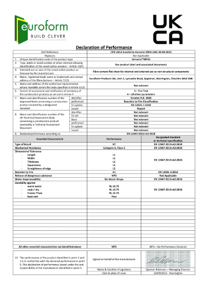 CPR UKCA Euroform-Versaroc MPA1.001 20-09-2022