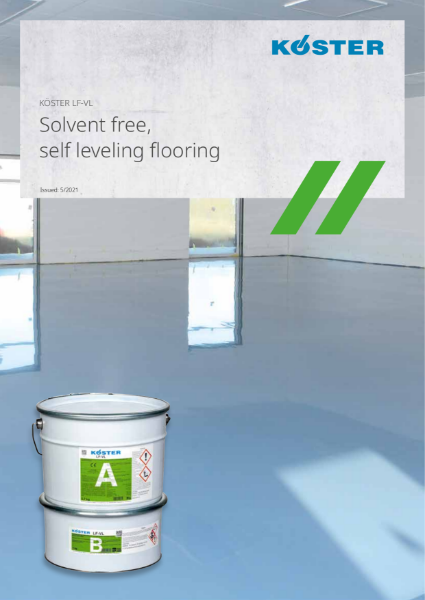 Koster Solvent Free Self Leveling Flooring