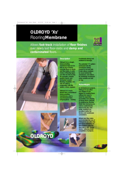 Oldroyd xs Flooring Membrane