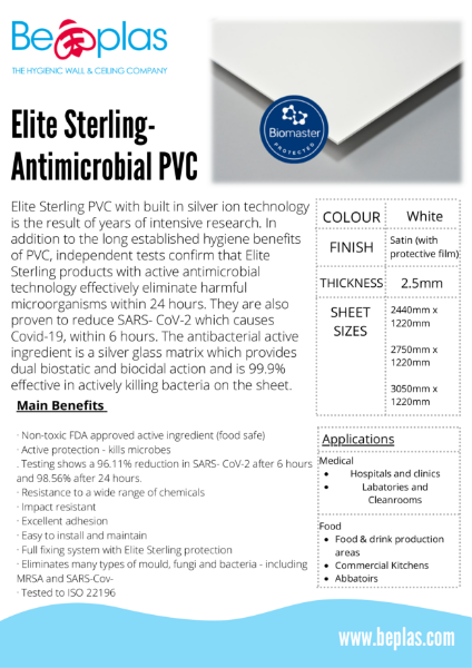 Beplas Elite Sterling Antimicrobial Complete Lit Pack