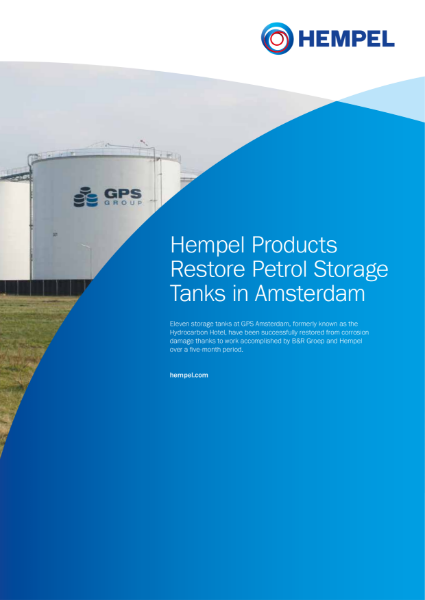 GPS Amsterdam Storage Tanks Case Study