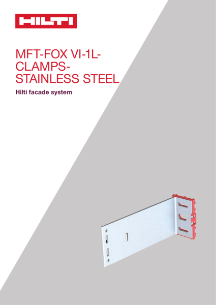 MFT-FOX-VI-1L- Clamps-Stainless-Steel