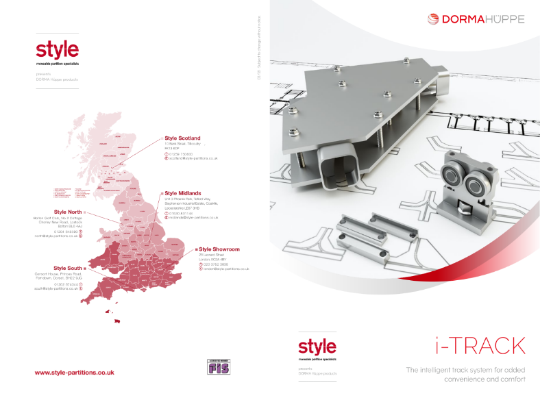 i-track - intelligent track system for moveable wall systems