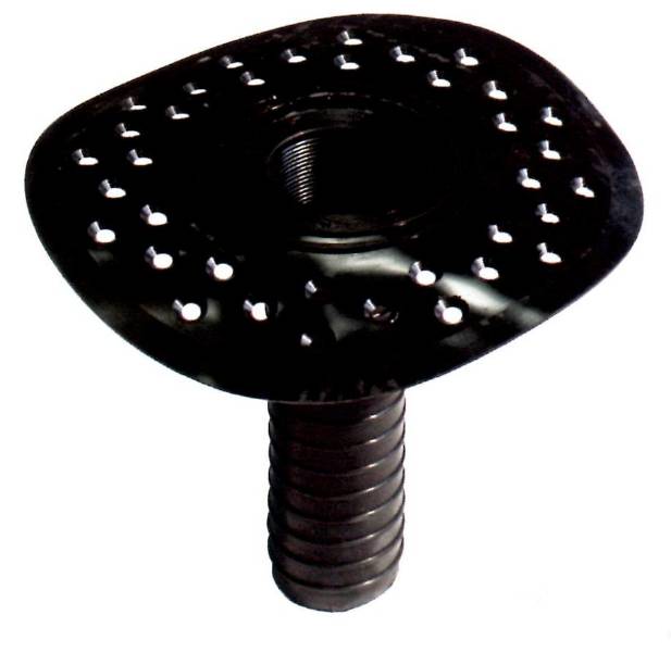 EPDM Downpipe Outlets (Perforated Flange)
