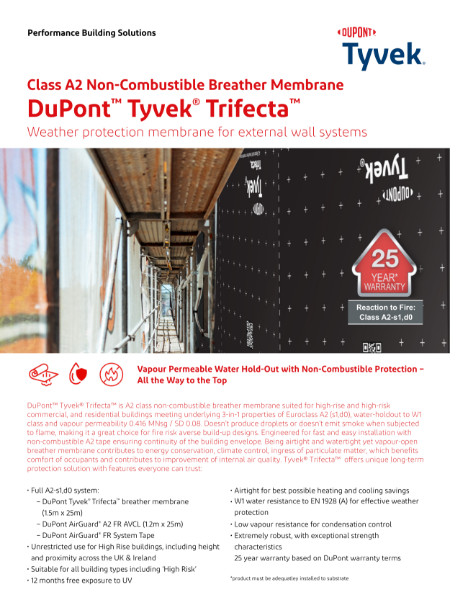 DuPont™ Tyvek® Trifecta™ brochure