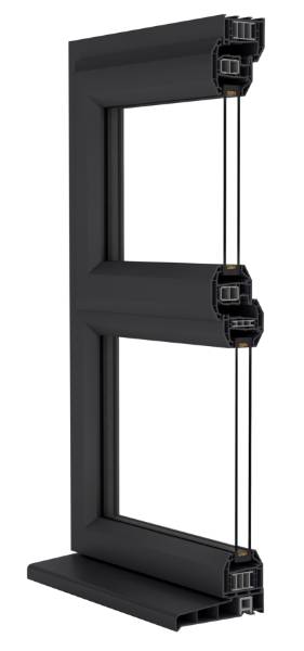 Spectus PVC-u Casement Windows (Bevelled/ Chamfered) - PVC-u Chamfered Window