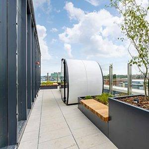 Fire-Safe Rooftop Terrace - The Place, Queen Street, Nottingham