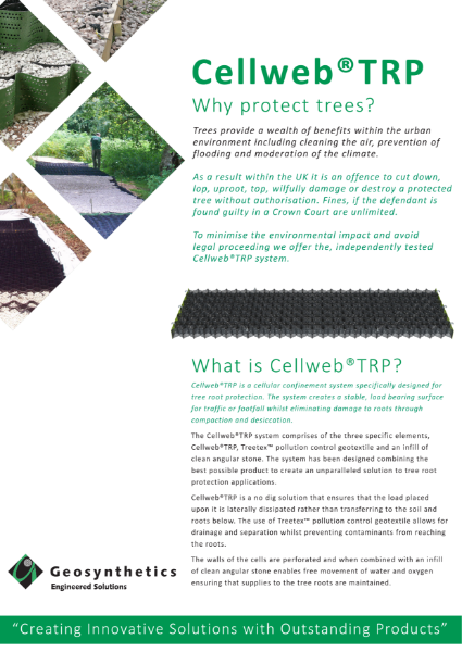 Cellweb® Tree Root Protection (TRP) - Brochure