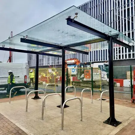 Concorde Glass Cycle Canopy - Cycle Shelter
