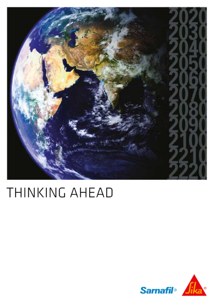 Sarnafil Thinking Ahead Brochure
