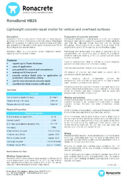RonaBond HB25