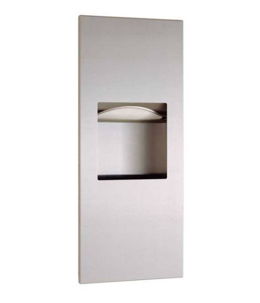 Recessed Paper Towel Dispenser/ Waste Receptacle B-36903