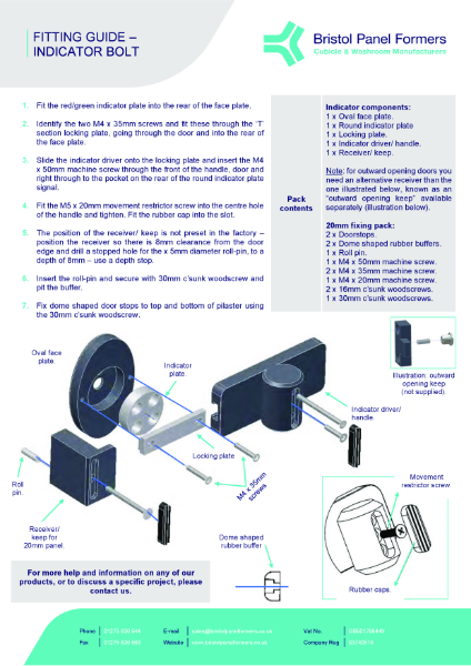 Indicator Bolt Fitting Guide