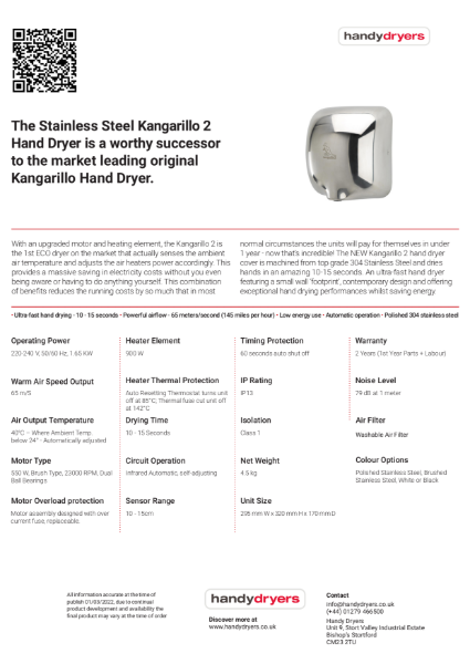 Kangarillo 2 Data Sheet