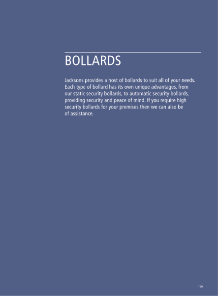 Access Control: Bollards