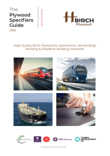 H Birch Plywood for Automotive, Vehicle Body Building & Ship/Boat Industries