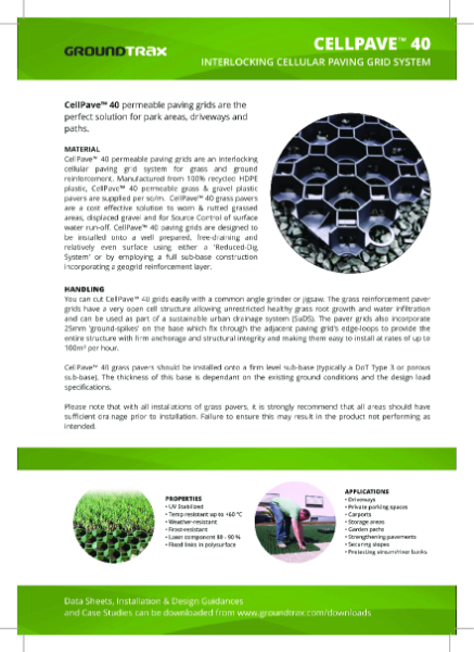 CellPave™ 40 Data Sheet