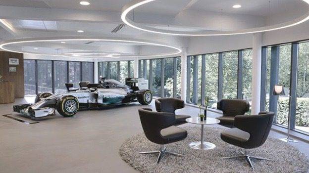 Mercedes F1 AMG Operations Facility