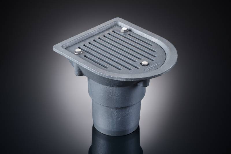 Harmer Balcony Cast Iron Roof Outlet