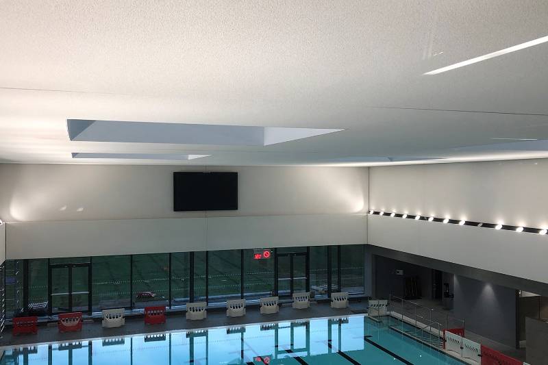 Sto Helps Keep The Noise Down For New University Swimming Pool