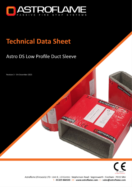 Astro DS Low Profile Duct Sleeve (TDS)