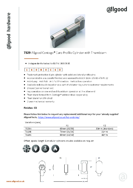 CS7329-Datasheet Issue 11