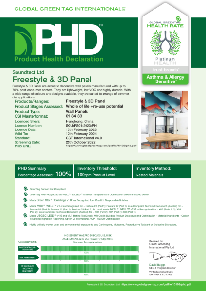 Health declaration 221007_SOU_Freestyle & 3D panel_PhD_Certificate_v2