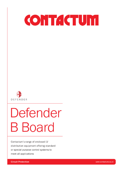 Defender B Board Brochure