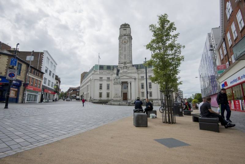 Luton Town Centre.