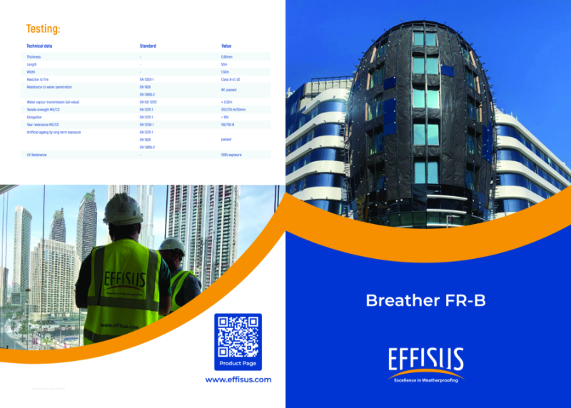 Effisus Breather FR-B Membrane Product Brochure