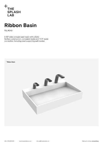 Ribbon Basin US