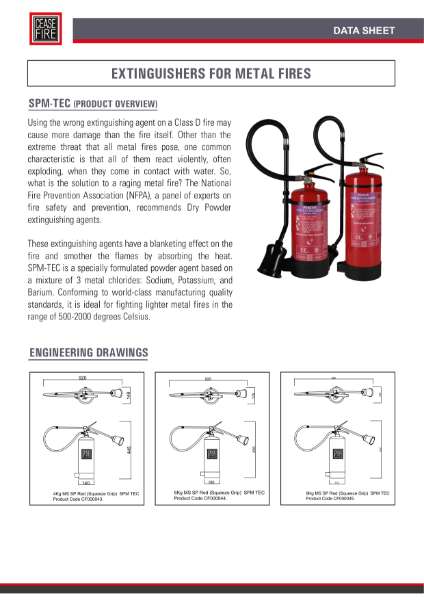Metal Fire Extinguishers