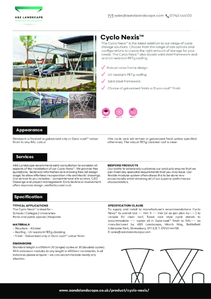 Cyclo Nexis™ - Product Data Sheet