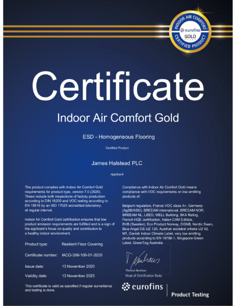 Indoor Air Comfort Gold