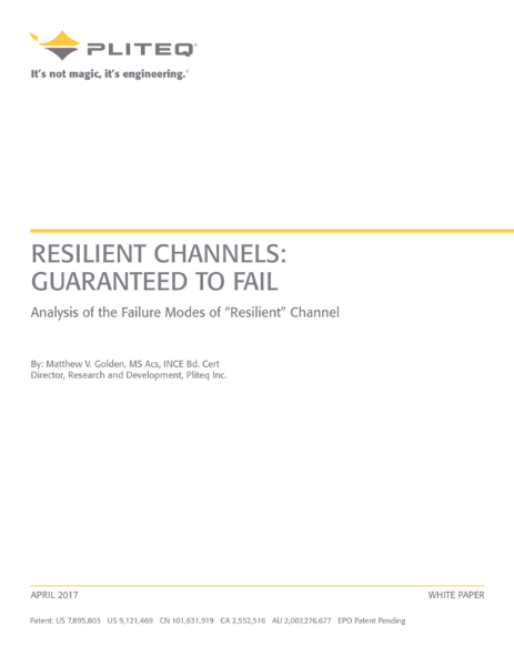 Resilient Channels: Guaranteed to Fail