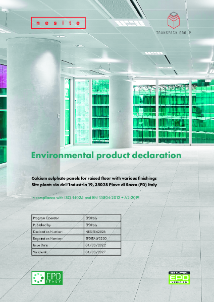 Environmental Product Declaration