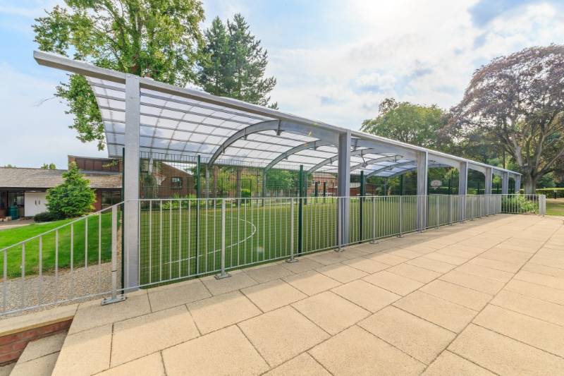 Motiva Covered MUGA™ - Polycarbonate Roof Sports & Padel Canopy